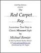 The Red Carpet Rag piano sheet music cover